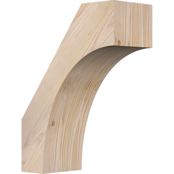 Ekena Millwork 5 1/2"W x 12"D x 16"H Westlake Smooth Knee Brace, Douglas Fir BRC06X12X16WTL00SDF - main